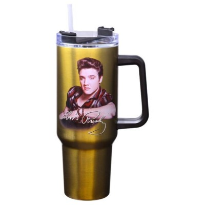 Tasse de voyage Elvis Presley de 40 oz en Inox